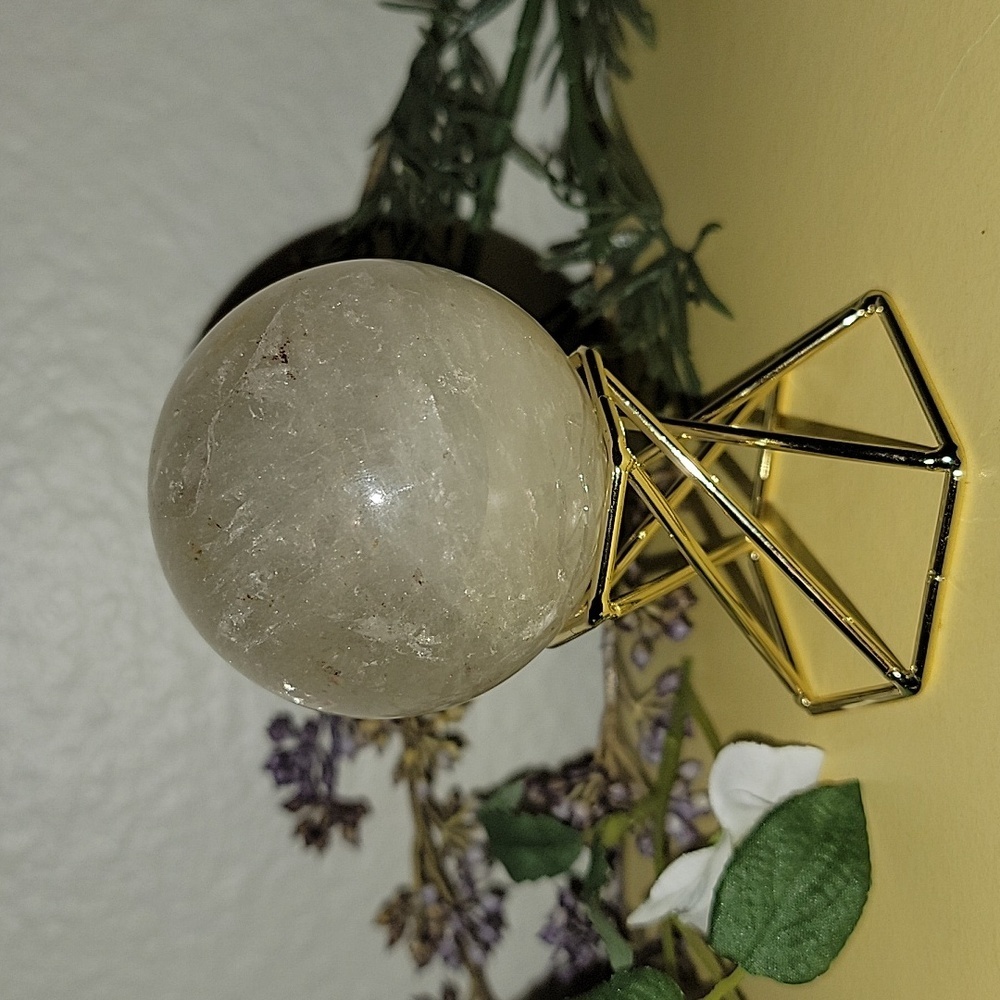 Citrine Sphere Natural Crystal New